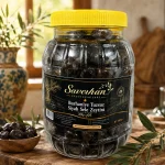 Savcıhan Burhaniye Tuzsuz Siyah Sele Zeytini 1000 g